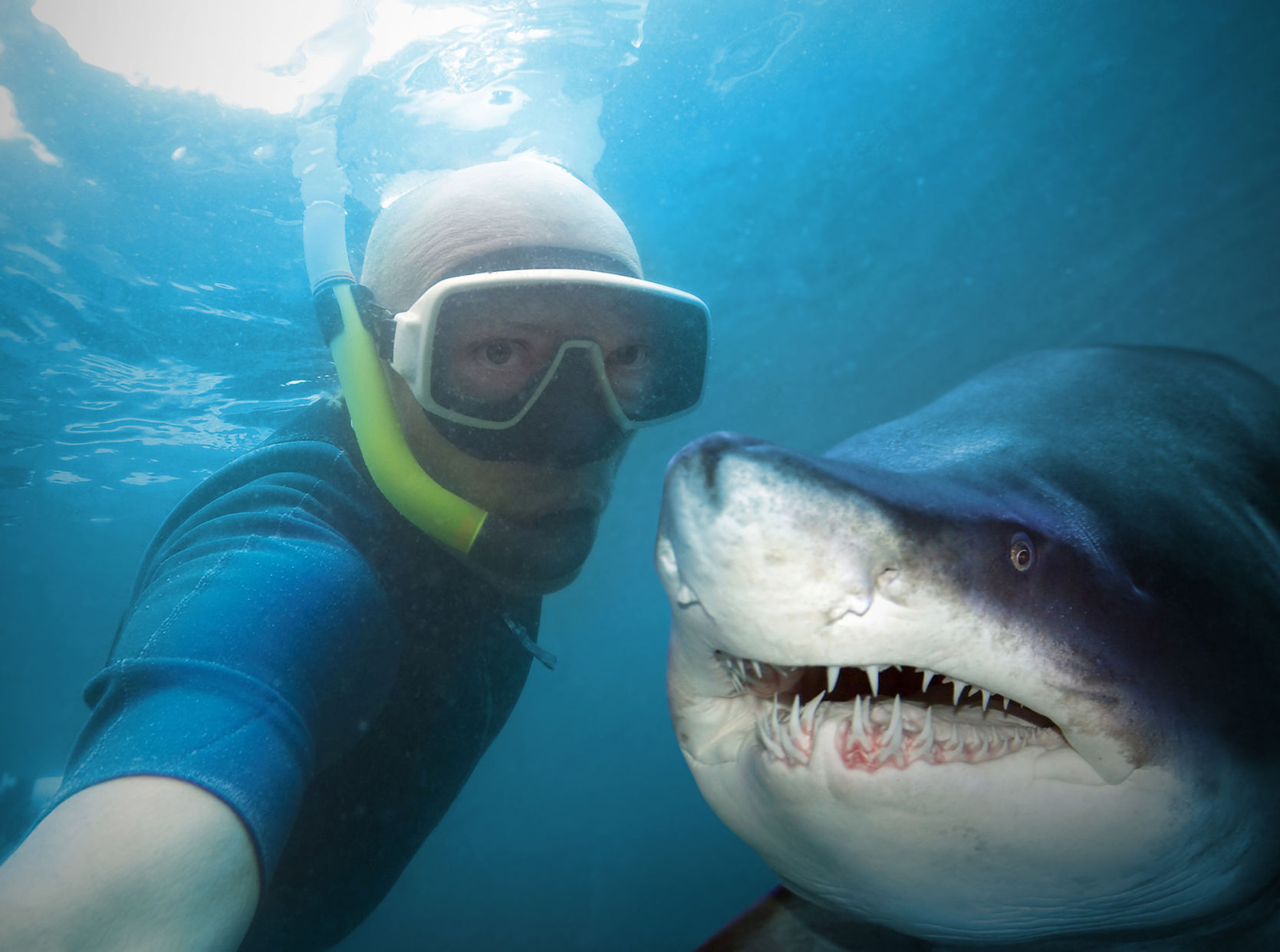 Extreme selfies